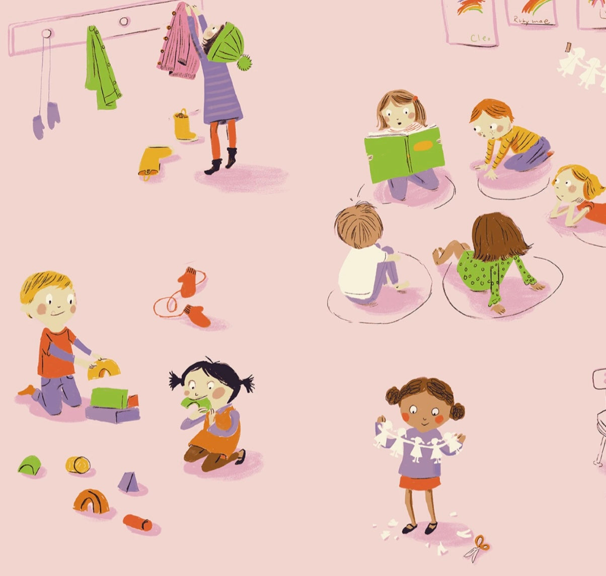Pink Kindergarten | Heather Ross Favorites