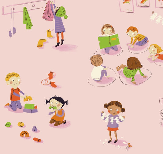 Pink Kindergarten | Heather Ross Favorites