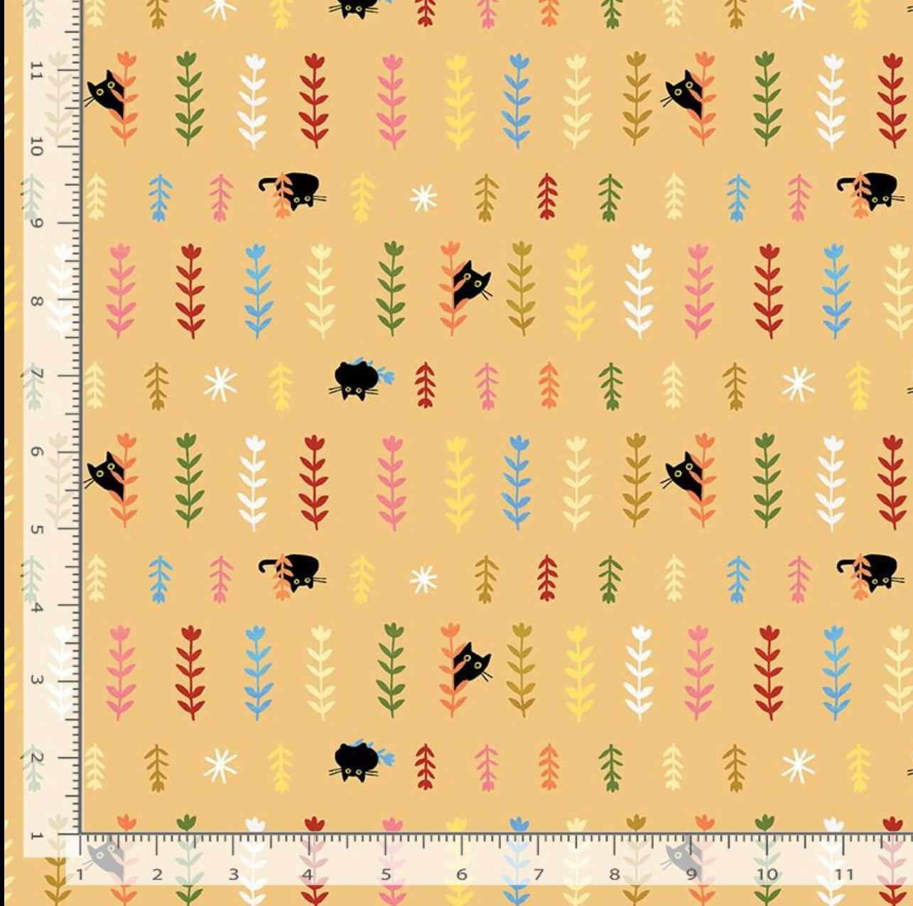 Amber Seedlings | Bok Bok Meow by Leezaworks for Dear Stella